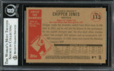 Chipper Jones Autographed 2003 Bowman Heritage Card #113 Atlanta Braves Beckett BAS #12750515