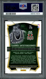 Giannis Antetokounmpo Autographed 2013 Panini Select Rookie Card #178 Milwaukee Bucks PSA 10 Auto Grade Gem Mint 10 "Greek Freak" PSA/DNA #56451609