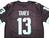 Seattle Kraken Brandon Tanev Autographed Navy Fanatics Breakaway Jersey Size XL With Inaugural Patch Fanatics Holo Stock #202956