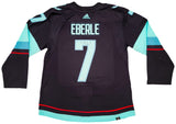 Seattle Kraken Jordan Eberle Autographed Navy Adidas Authentic Jersey Size 54 With Inaugural Patch Fanatics Holo Stock #202946