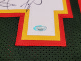 Seattle Supersonics Shawn Kemp Autographed Green Jersey MCS Holo Stock #202428