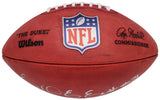 Ezekiel Elliott Autographed Official NFL Leather Football Dallas Cowboys Beckett BAS QR Stock #203012