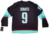 Seattle Kraken Ryan Donato Autographed Blue Fanatics Jersey Size XL Inaugural Season Patch Fanatics Holo Stock #202597