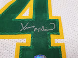 Seattle Supersonics Xavier McDaniel Autographed White Jersey MCS Holo Stock #202420