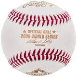Ryan Howard Autographed World Series 2008 Baseball Philadelphia Phillies Beckett BAS QR Stock #202601