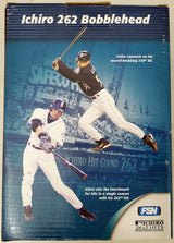 Ichiro Suzuki Autographed 262 Hit Leader Bobblehead Box Seattle Mariners IS Holo SKU #193658