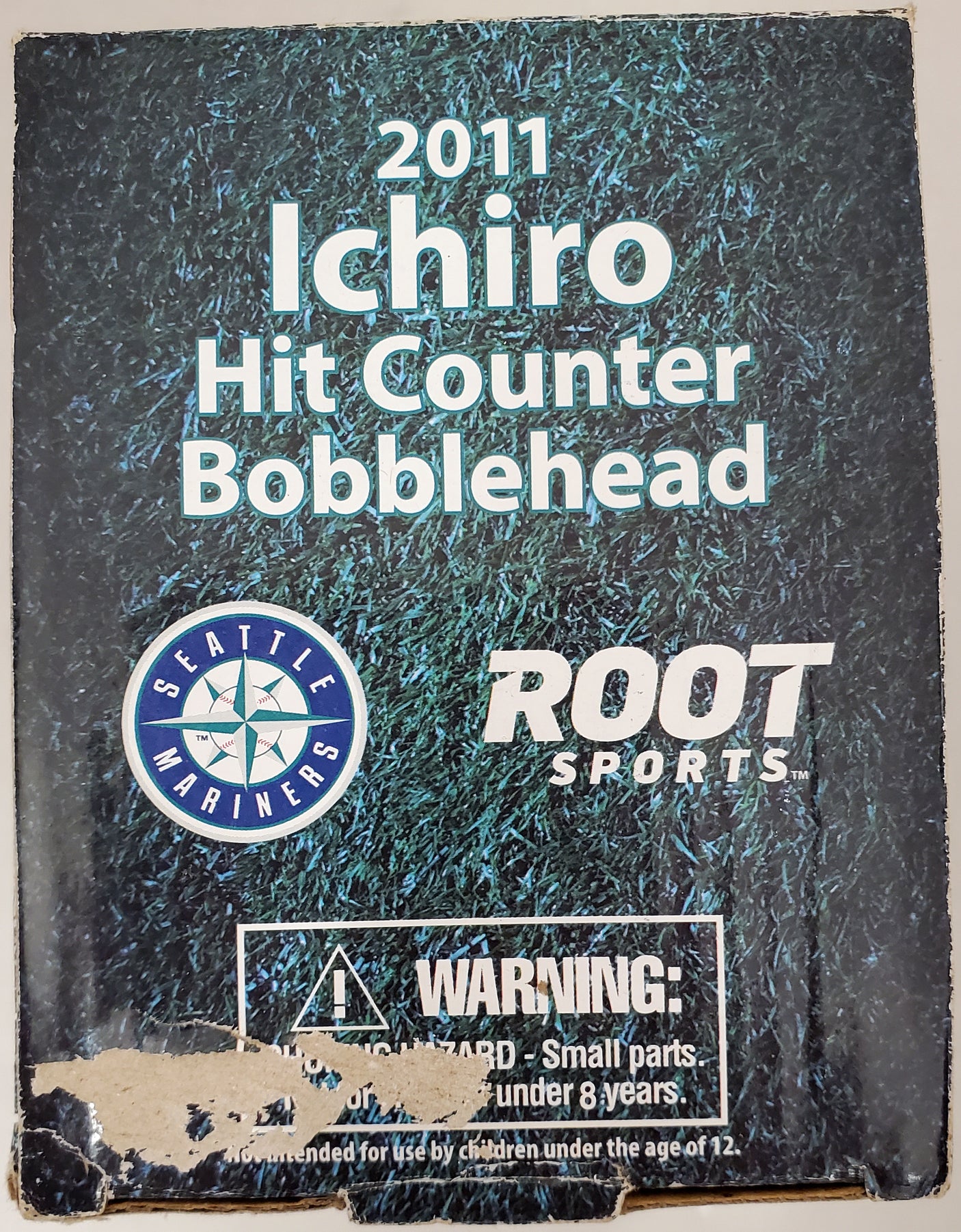 Ichiro Suzuki Autographed 2011 Hit Counter Bobblehead Box Seattle Mariners IS Holo SKU #193662