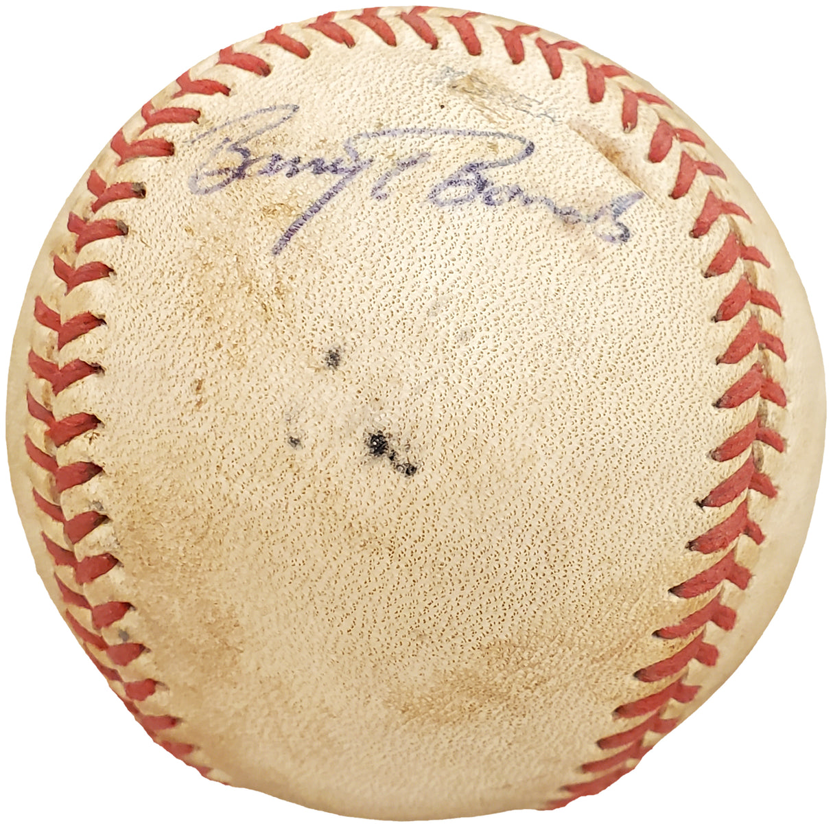 Barry Bonds Autographed Official Game Used NCAA Championship Baseball Arizona State Sun Devils Vintage Signature Beckett BAS #AA001195