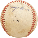 Barry Bonds Autographed Official Game Used NCAA Championship Baseball Arizona State Sun Devils Vintage Signature Beckett BAS #AA001195