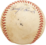 Barry Bonds Autographed Official Game Used NCAA Championship Baseball Arizona State Sun Devils Vintage Signature Beckett BAS #AA001195