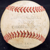 Barry Bonds Autographed Official Game Used NCAA Championship Baseball Arizona State Sun Devils Vintage Signature Beckett BAS #AA001195