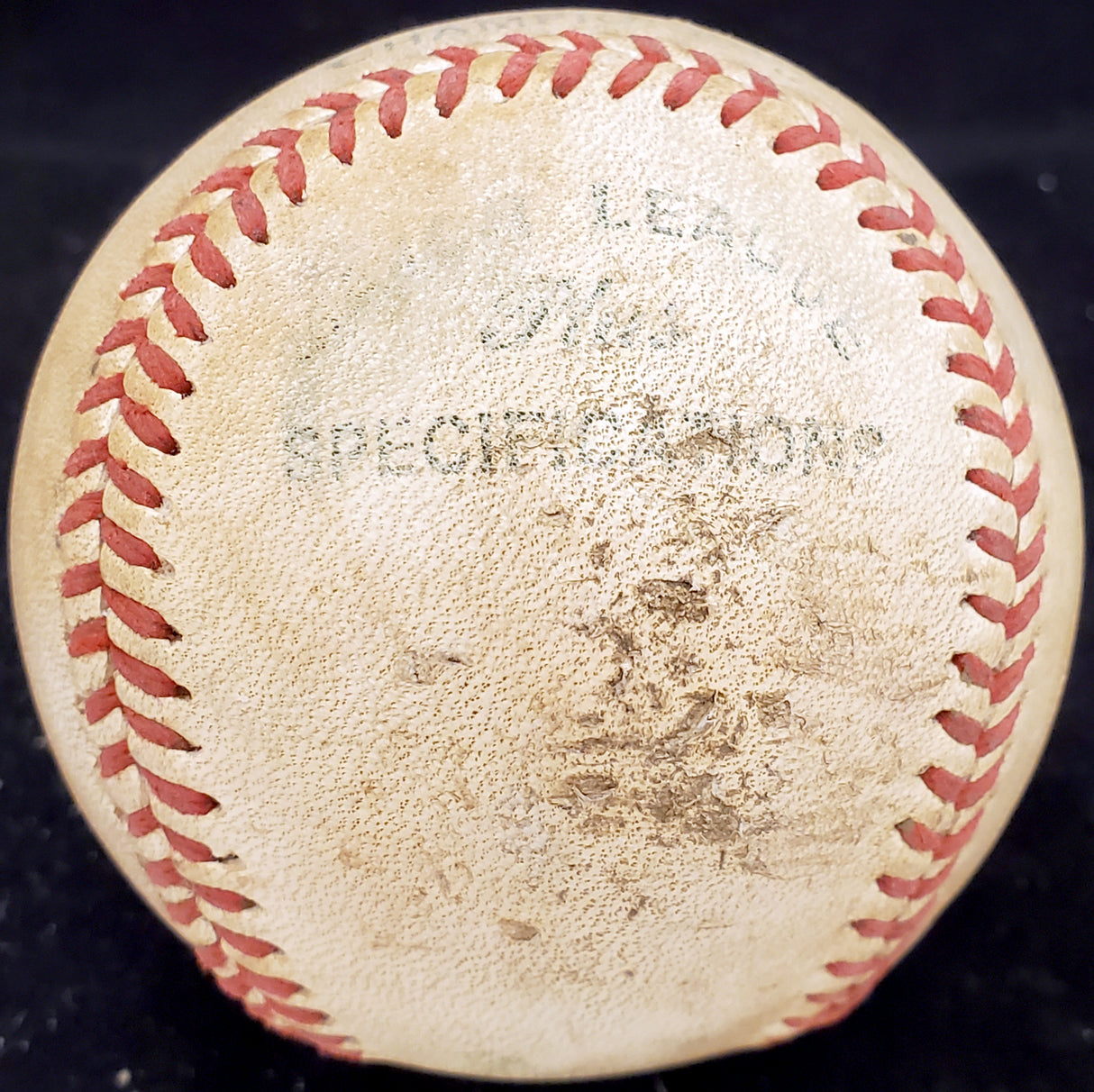 Barry Bonds Autographed Official Game Used NCAA Championship Baseball Arizona State Sun Devils Vintage Signature Beckett BAS #AA001195