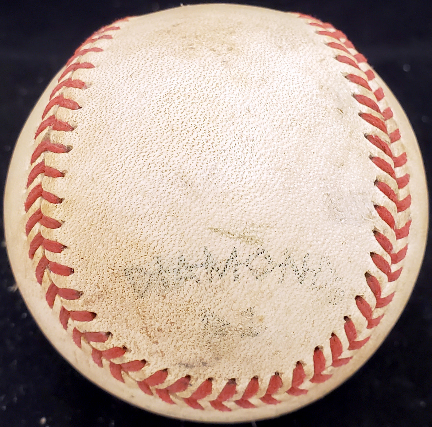 Barry Bonds Autographed Official Game Used NCAA Championship Baseball Arizona State Sun Devils Vintage Signature Beckett BAS #AA001195