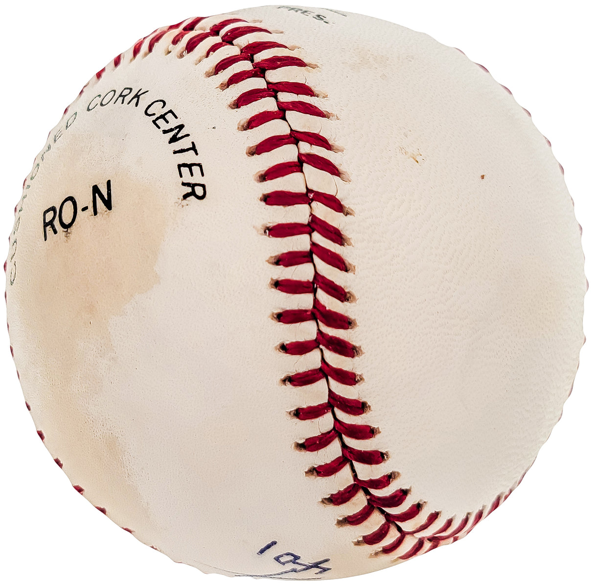 Bill Terry Autographed Official NL Baseball New York Giants "HOF 1930 .401" Beckett BAS #BE16704