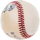 Bill Terry Autographed Official NL Baseball New York Giants "HOF 1930 .401" Beckett BAS #BE16704