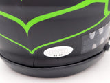 Walter Jones Autographed Seattle Seahawks Eclipse Black Speed Mini Helmet MCS Holo Stock #203084
