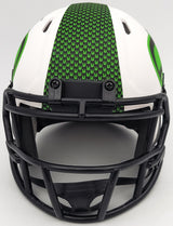 Walter Jones Autographed Seattle Seahawks Lunar Eclipse White Speed Mini Helmet MCS Holo Stock #203086