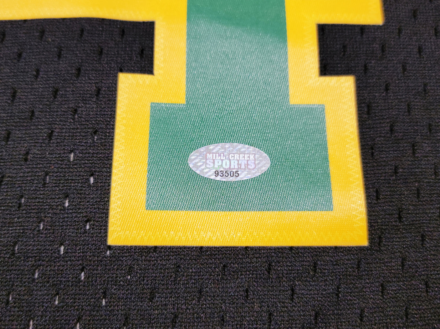 Seattle Supersonics Shawn Kemp Autographed Black Authentic Mitchell & Ness Hardwood Classics Swingman Jersey Size XL Signed On Front MCS Holo Stock #203435