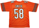Chicago Bears Roquan Smith Autographed Orange Jersey Beckett BAS QR Stock #203020