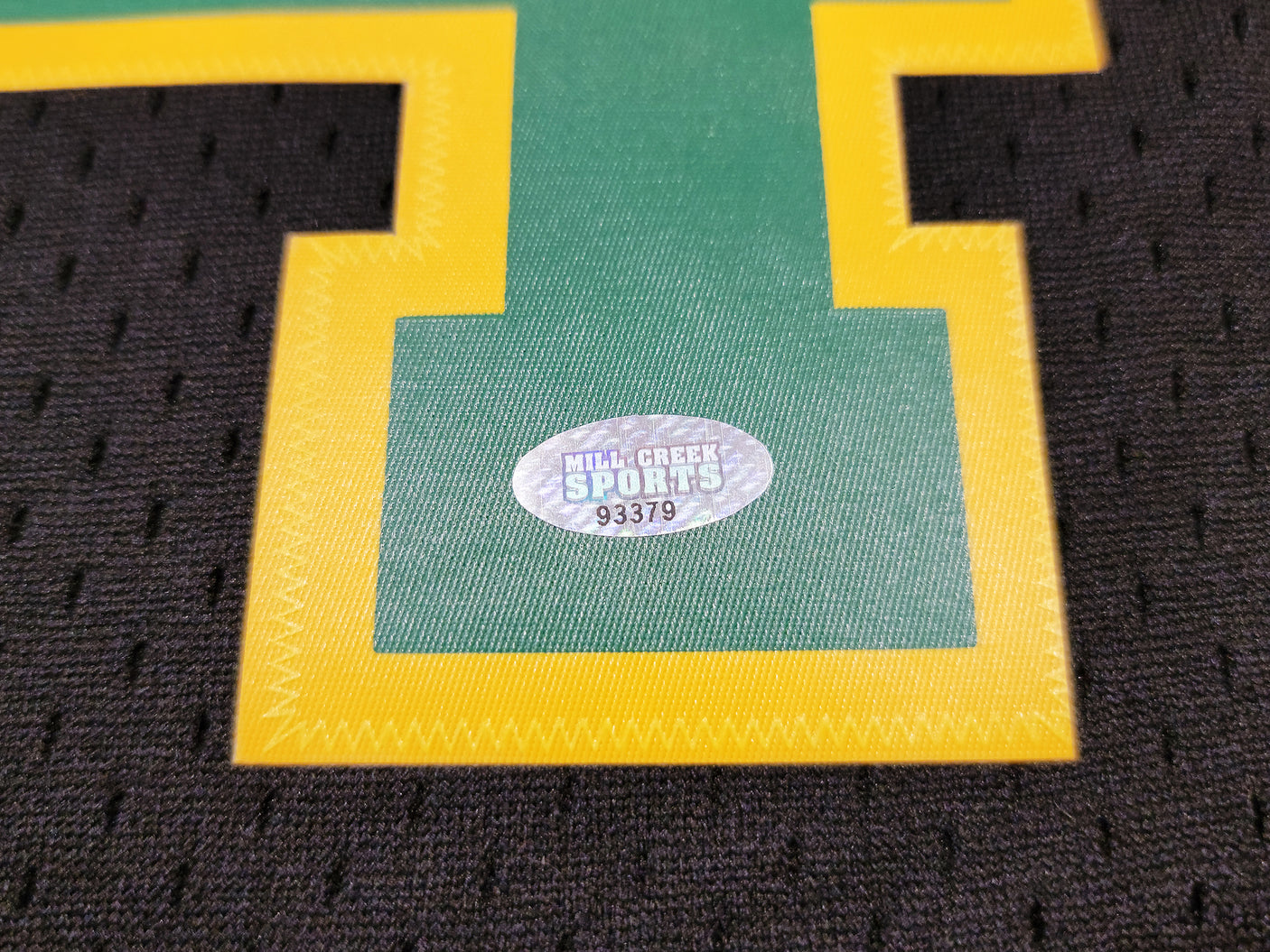 Seattle Supersonics Shawn Kemp Autographed Black Authentic Mitchell & Ness Hardwood Classics Swingman Jersey Size M "Reign Man" MCS Holo Stock #203429