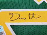 Seattle Supersonics Gary Payton Autographed Green Jersey Beckett BAS QR Stock #203421