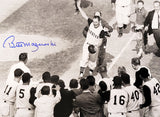 Bill Mazeroski Autographed 16x20 Photo Pittsburgh Pirates 1960 Game 7 Walk Off Home Run Beckett BAS Stock #203043