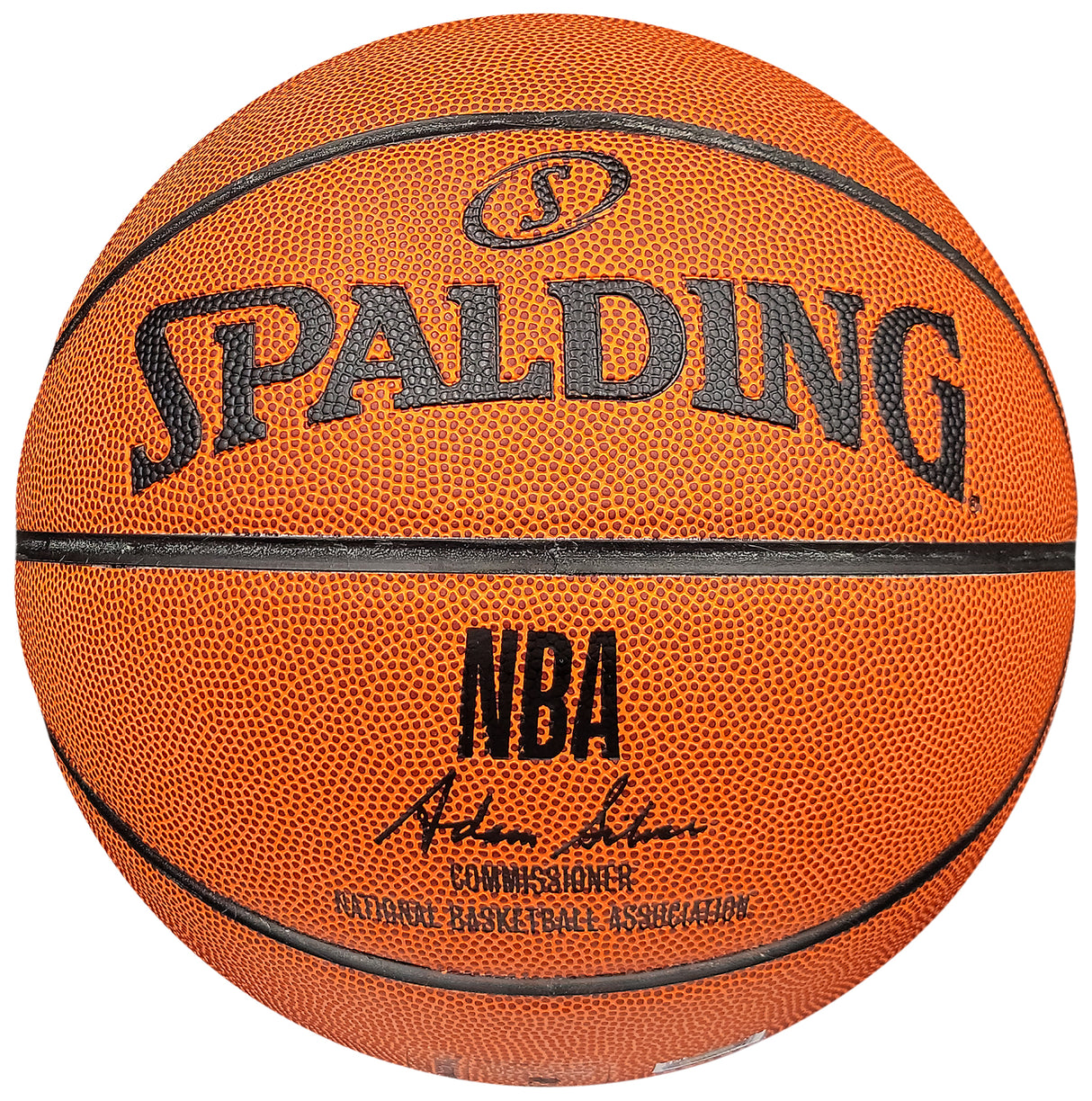 Gary Payton & Shawn Kemp Autographed Official Spalding White Basketball Seattle Supersonics MCS Holo & Beckett BAS QR Stock #203415