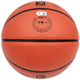 Gary Payton Autographed Authentic Indoor Outdoor Basketball Seattle Supersonics MCS Holo & Beckett BAS QR Stock #203419