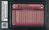 Rod Carew Autographed 2014 Topps Archives Card #157 California Angels Auto Grade Gem Mint 10 Beckett BAS #12751958