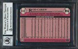 Rod Carew Autographed 2014 Topps Archives Card #157 California Angels Auto Grade Gem Mint 10 Beckett BAS #12751961