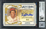 Rod Carew Autographed 2018 Topps Allen & Ginter Fantasy Goldmine Card #FG-46 Minnesota Twins Auto Grade Gem Mint 10 Beckett BAS #12752004