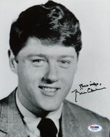 President Bill Clinton Signed Authentic 8X10 Photo Autographed PSA/DNA #X01256