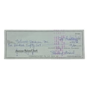 Stan Musial St. Louis Cardinals Signed Bank Check #5640 BAS - Sports Integrity