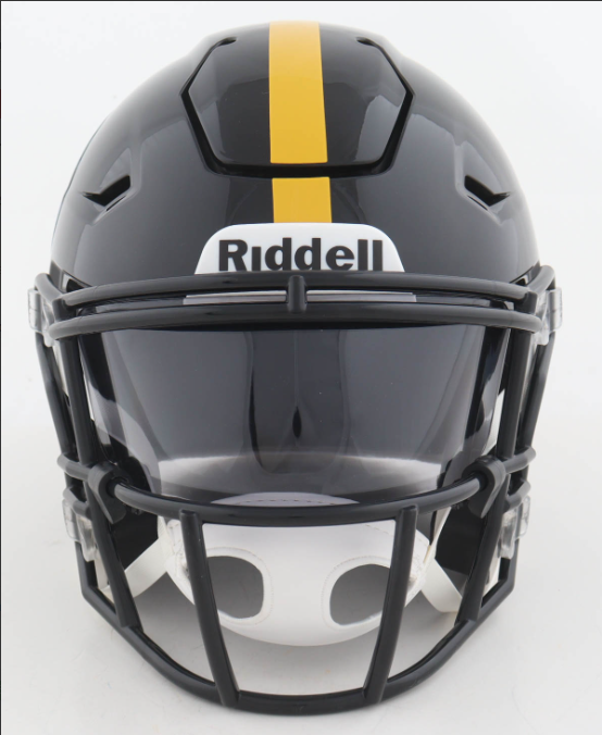 Joe Greene Signed Steelers Mid-Size SpeedFlex Helmet Inscribed "HOF 87" - Beckett