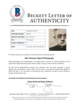 Alec Guinness Father Brown "Good Wishes" Authentic Signed 8X10 Photo BAS #A06734