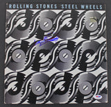 Keith Richards Rolling Stones Signed 'Steel Wheels' Album Cover PSA/DNA #AB08109