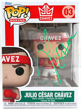 Julio Cesar Chavez Autographed Funko Pop Figurine #03- JSA W *Green