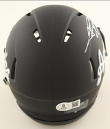 Johnny Manziel Signed Texas A&M Aggies Script Mini Helmet - Beckett