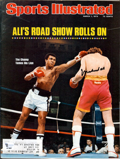 Muhammad Ali Autographed Sports Illustrated Magazine PSA/DNA #E34613