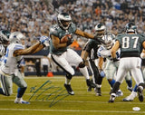 LeSean McCoy Autographed Eagles 16x20 Against Cowboys Photo - JSA W Auth *Blue