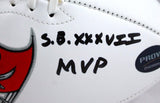 Dexter Jackson Autographed Tampa Bay Buccaneers Logo Football w/SB MVP-Prova