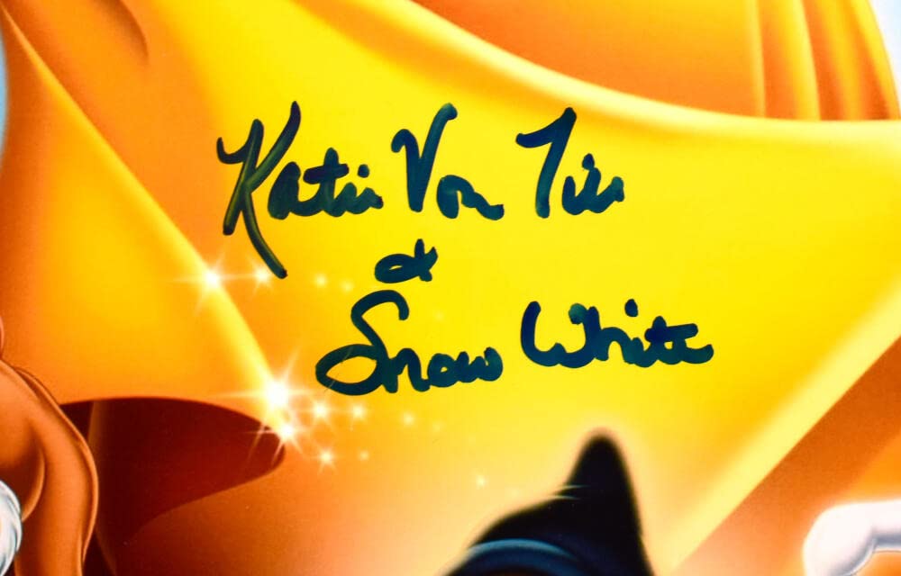 Katherine Von Till Autographed 11x14 Snow White Photo -Beckett W Hologram *Blue