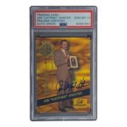 Jim Catfish Hunter Signed 1994 Sig Rookies #HOF15 Trading Card PSA/DNA Gem MT 10 - Sports Integrity