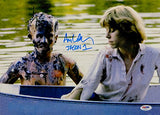 Ari Lehman Jason 1 Signed 11x14 Friday The 13th In The Water Photo- PSA/DNA Auth