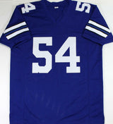 Randy White Autographed Blue Pro Style Jersey w/HOF - Beckett W Auth *4