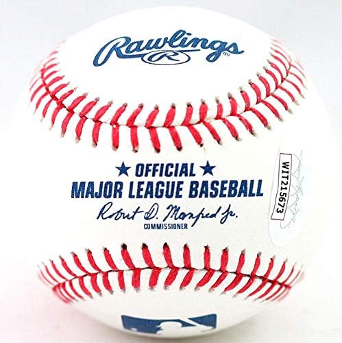 Don Mattingly Autographed Rawlings OML Baseball w/ Hitman- JSA W *Blue