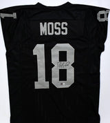 Randy Moss Autographed Black Pro Style Jersey - Beckett W Hologram *Black