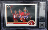 1991 Upper Deck #54 Joe Montana Auto San Francisco 49ers BGS Autograph 10