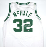 Kevin McHale Autographed White Pro Style Basketball Jersey-Beckett W Hologram