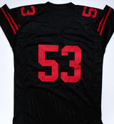 NaVorro Bowman Autographed Black Pro Style Jersey- Beckett W Hologram *Black